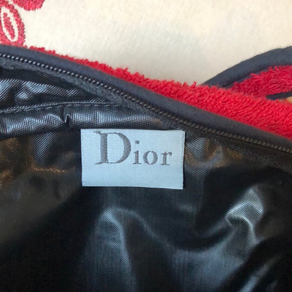 Vintage DIOR Terry towel Handbag - Picture 8 of 9